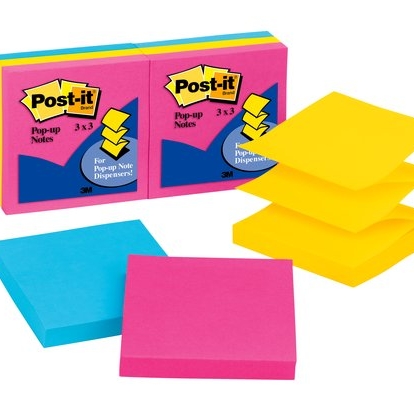 Post-it Pop-Up Cape Town Notes 12 Pack