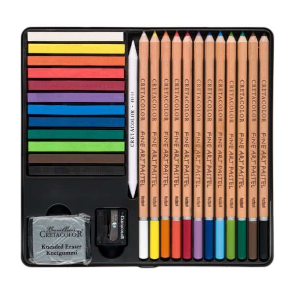 Cretacolor Fine Art Pastel Pencil - Set of 72 (Tin Box)