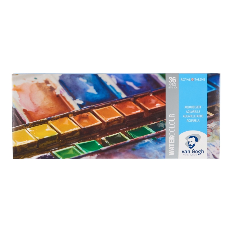 Artists Watercolors Paint Set (16 Pans in Carton Box) in Dubai