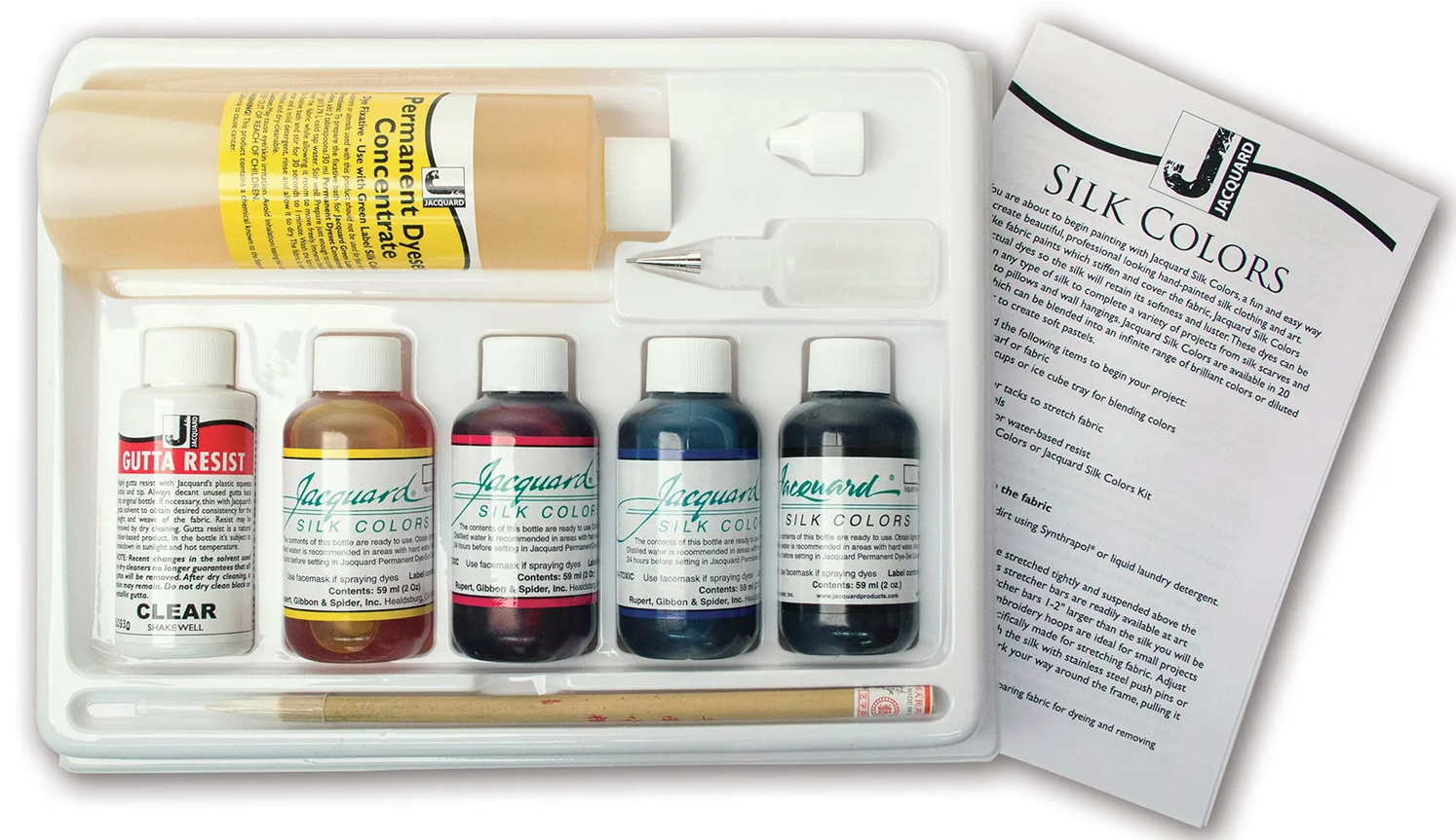 Silk Color Kit w/Gutta Resist