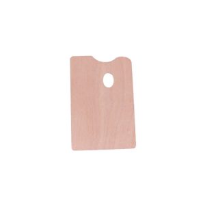 RECTANGLE WOODEN PALETTE 20X30 CM