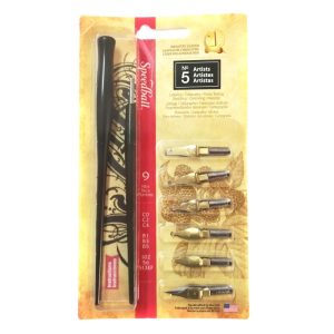 SPEEDBALL 2962 NO 5 ARTISTS PEN SET