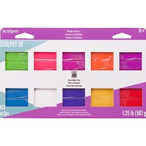 Sculpey III® 10 Piece Brights Multi-pack
