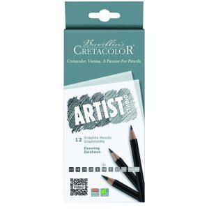 CRETACOLOR  12 ARTIST STUDIO – GRAPHITE PENCILS