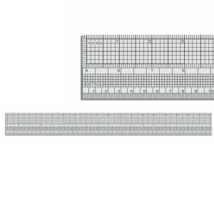 ISOMARS Ruler - Gridding 45cm/ 18 inch