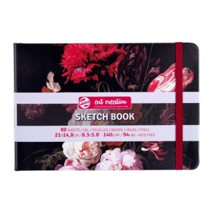ART CREATION Sketchbook Still Life with Flowers 140gsm, 80sheet