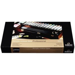 REMBRANDT Acrylic Colour Box Professional 15 X 40 ml