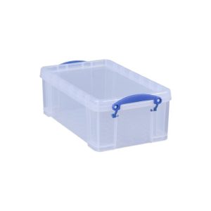 REALLY USEFUL STORAGE BOX CLEAR 5 LITRE