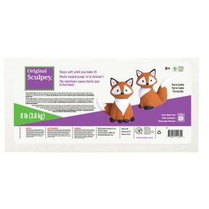 Sculpey® Original Polymer Clay 8lb(3.6kg)-Terra Cotta