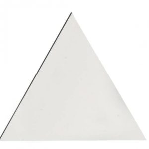 MESCO ART CANVAS PANEL TRIANGLE - WHITE