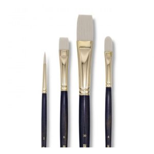 Princeton Series 6300 Dakota Synthetic Bristle Brush - Set of 4