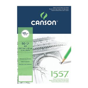 CANSON 1557 SKETCH PAD 120gsm