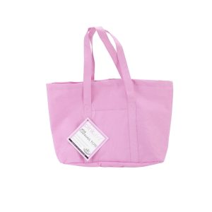 ROYAL & LANGNICKEL® Pink Art Artist Canvas Tote Bag-17″X12″.