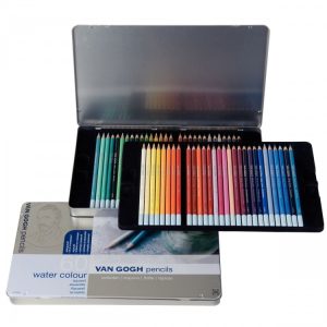 VAN GOGH WATERCOLOUR PENCILS COMPLETE SET WITH 60 COLOURS.
