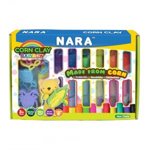 NARA CORN CLAY/RAINBOW SET