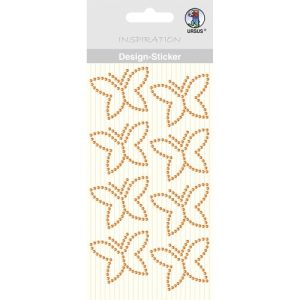 URSUS Design sticker "Butterflies" Orange.