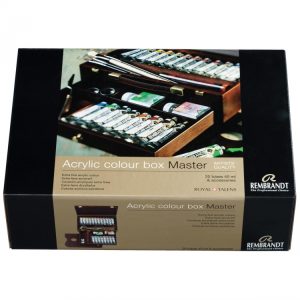 REMBRANDT ACRYLIC COLOUR BOX MASTER 20X40 ML