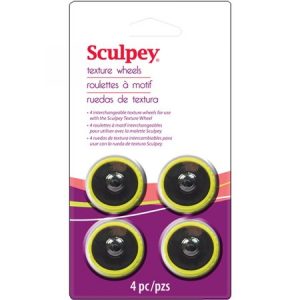Sculpey®Tools  Texture Wheels 4pcs