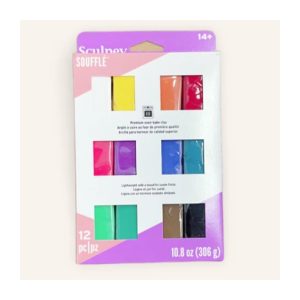 Sculpey® Souffle Multipack .9oz 12/Pkg-(306g)