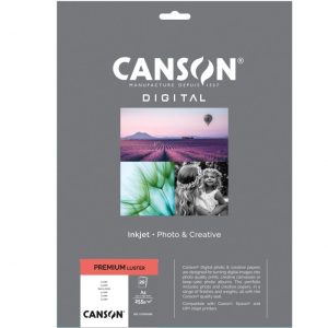 CANSON® A4 Photo & Creative Photo Paper Digital Premium Lustre 255gsm 20Sheets.