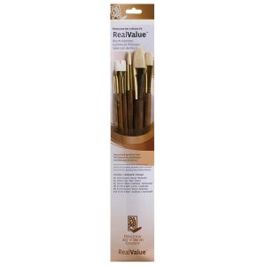 PRINCETON VALUE SET NATURAL/SYNTHETIC SET OF 6 BRUSHES