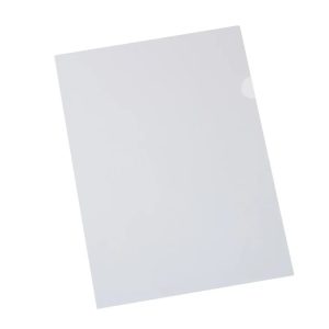 MESCO PP A4 Size L Shaped Clear Folders 12pcs/pack