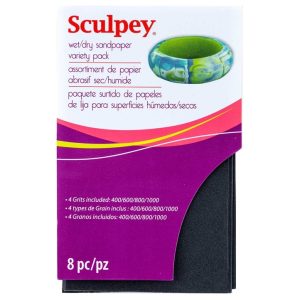 Sculpey® Wet/Dry Sandpaper Variety Pack