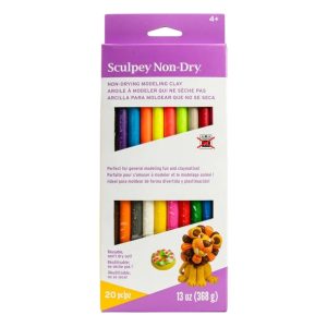 SCULPEY NON-DRY MODELING CLAY 368GX20PCS