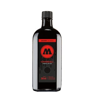 MOLOTOW COVERSALL™ COCKTAIL SIGNAL BLACK INK 250ML