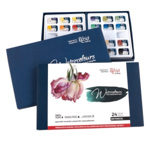 ROSA Gallery Watercolor paints Bontanical 24 colors
