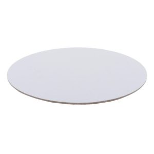 MESCO ART CANVAS PANEL OVAL-WHITE