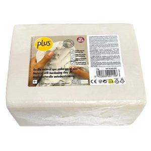 SIO-2® PLUS NATURAL AIR DRY CLAY EXTRA WHITE 5KG/10KG