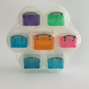 REALLY USEFUL BOX SET LARGE FLOWER SHAPE