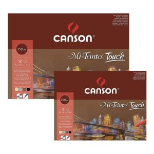 CANSON MI-TEINTES PASTEL PAD 12sheets, 350gsm