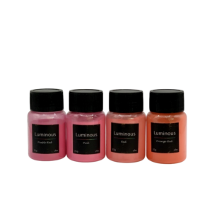 Luminous Mica Powder Set of 12 - Glow In The Dark