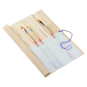 TALENS ART CREATION Bamboo Mat and Brush Holder