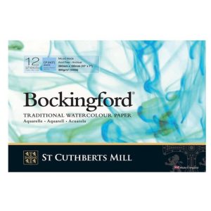BOCKINGFORD TRADITIONAL WATERCOLOUR PAPER 300 g/m 12 SHEETS
