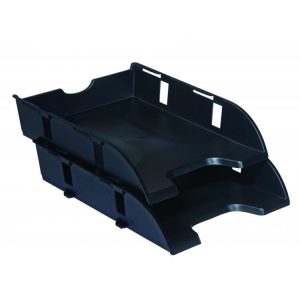 CFM 3128 PVC 2 TIER COLORED DOCUMENT TRAY