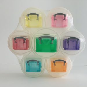 REALLY USEFUL BOX SET SMALL FLOWER SHAPE