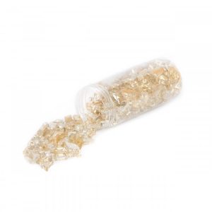 Reflective Crushed Glass Gold