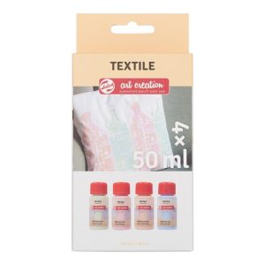 TALENS ART CREATION TEXTILE SET 4x 50 ml PASTEL