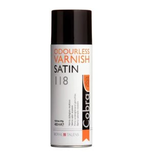 COBRA ODOURLESS SATIN VARNISH 400ML 118