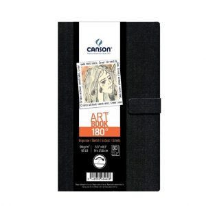 Canson ArtBook 180° for drawing 96gsm 14x21.6 cm