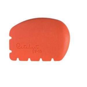 Princeton Catalyst Silicone Wedge Tool Shape - W05, Colour - Orange
