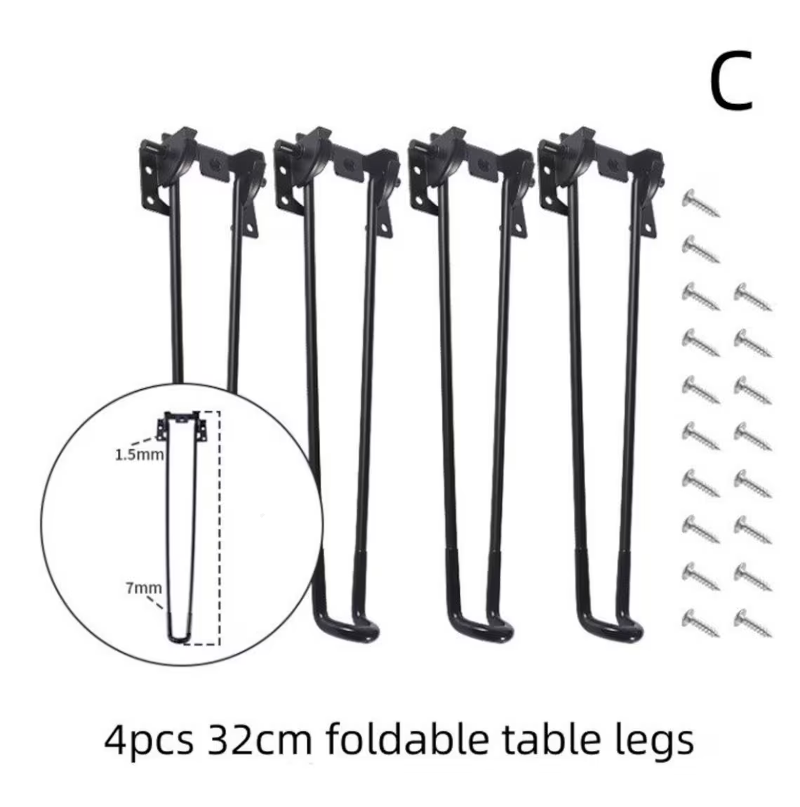 32CM (4PCS/SET)