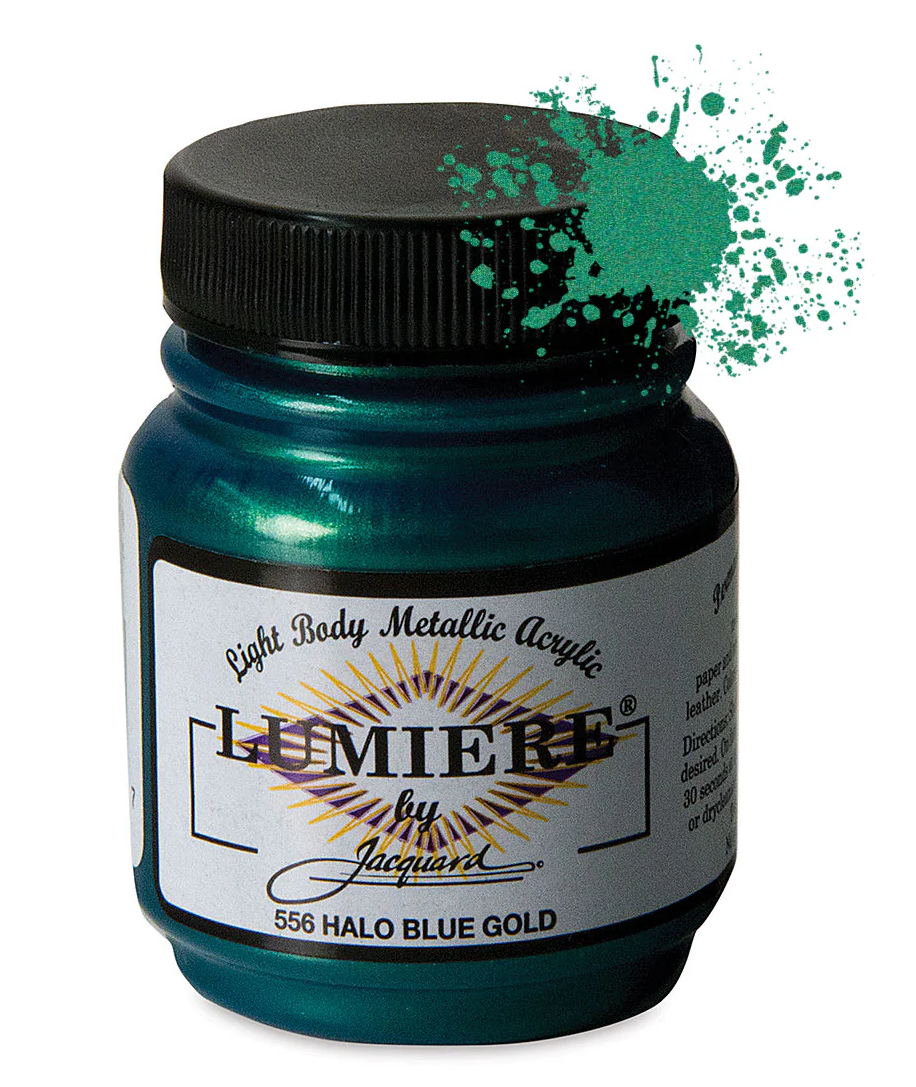 556 Halo Blue Gold