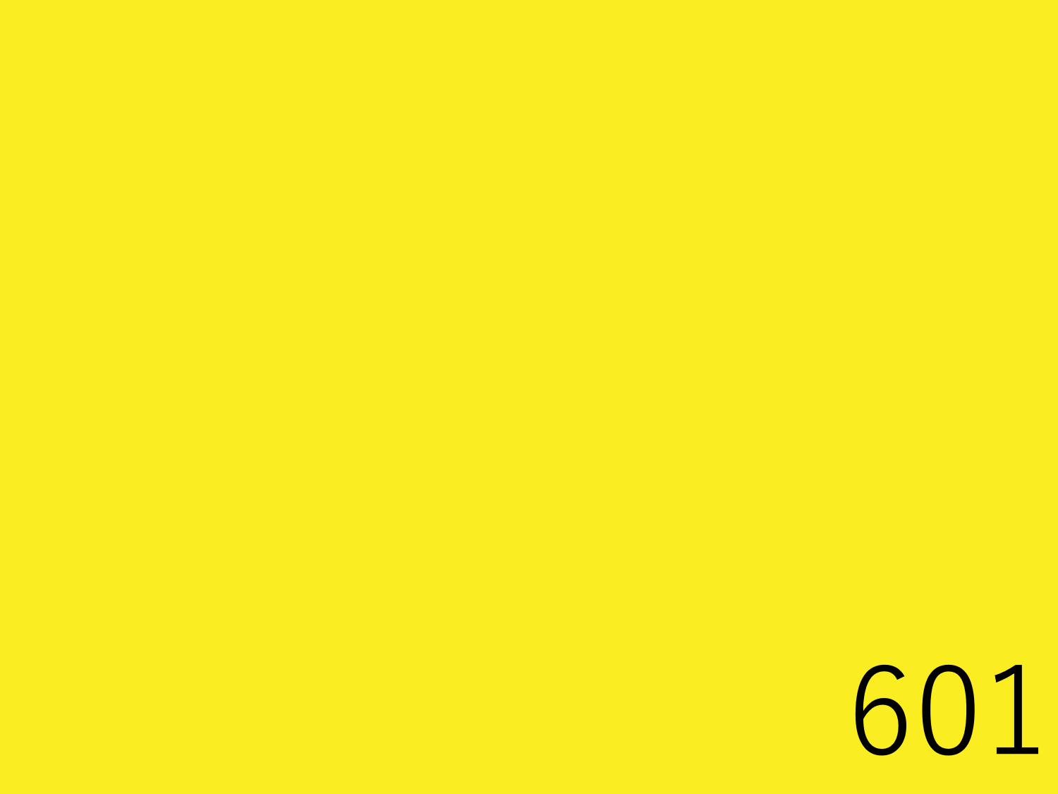 601 Sun Yellow